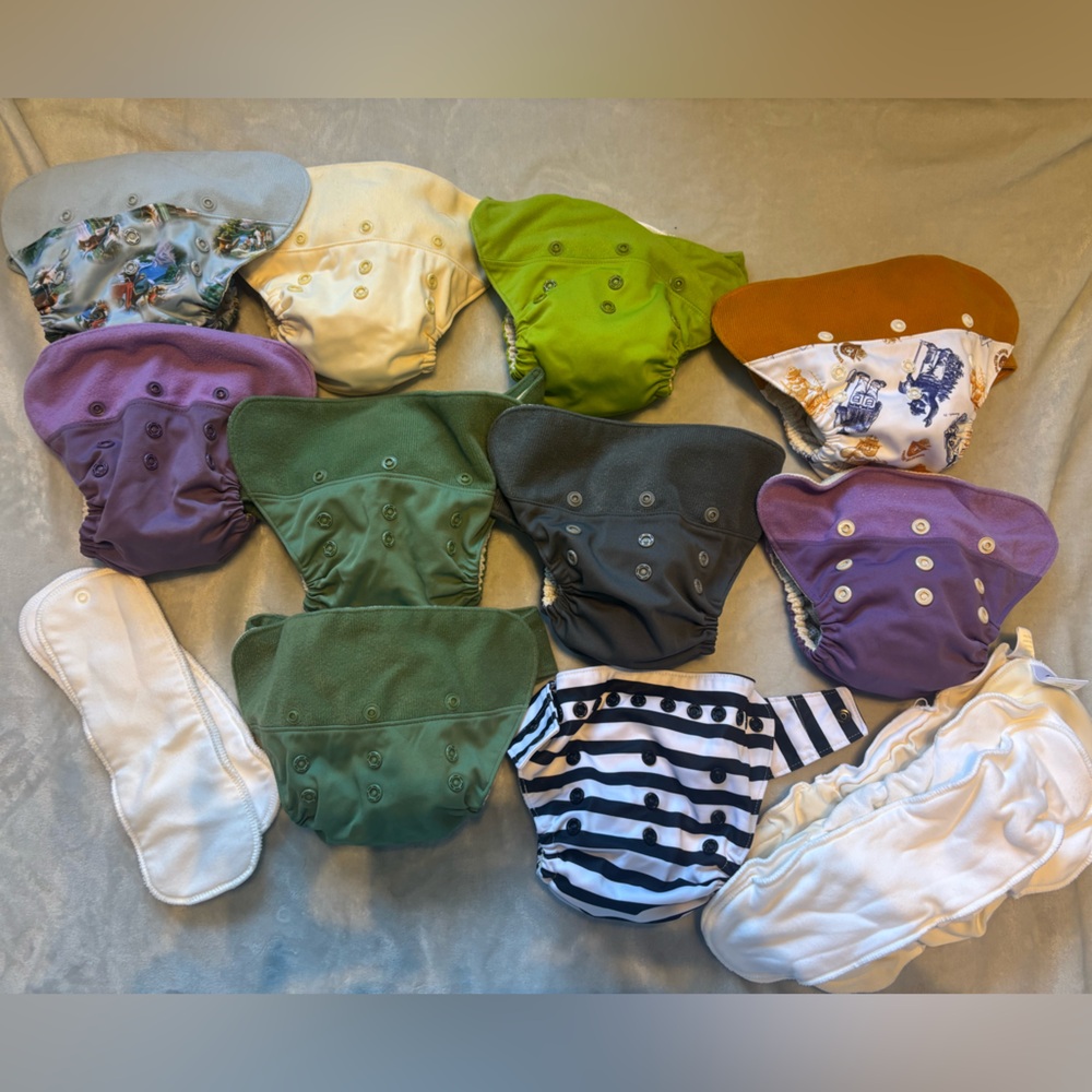 Grovia hybrid cloth diapers